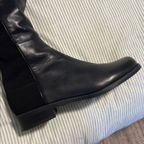 Stuart Weitzman Black Over-the-Knee Boots - Picture 6 of 7